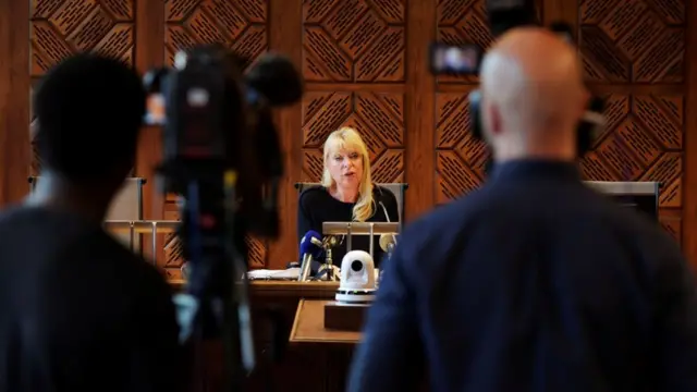 La juez Gudrun Anteman