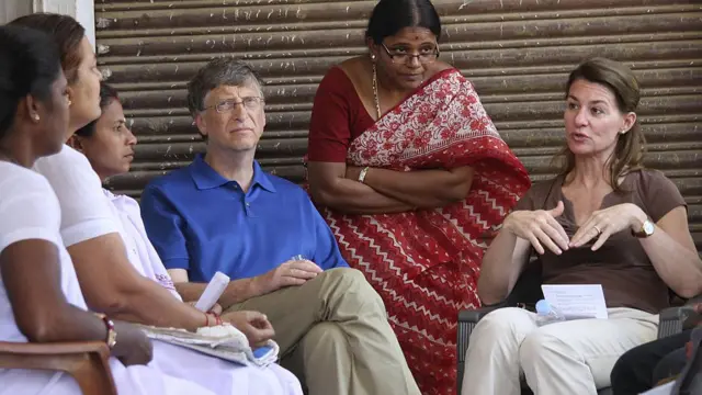 Bill y Melinda Gates