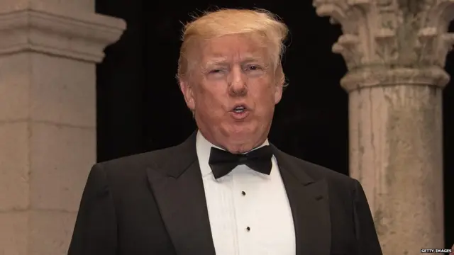 डोनाल्ड ट्रंप.