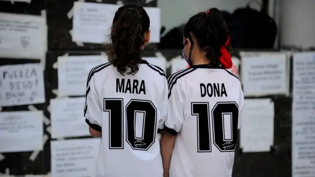 Des fans de Diego Maradona