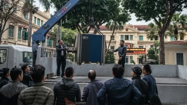 preparativos da reunião