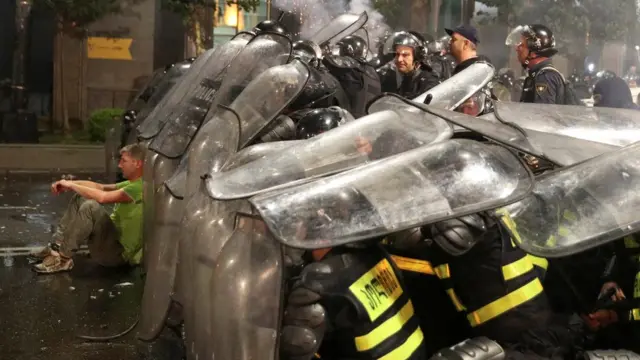 Протесты в Тбилиси