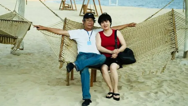 Bà Nguyễn Thúy Hạnh và ông Huỳnh Ngọc Chênh