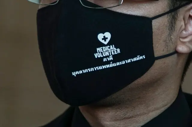 คนใส่หน้ากากอนามัย