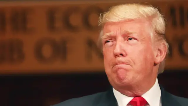 El presidente de Estados Unidos, Donald Trump.