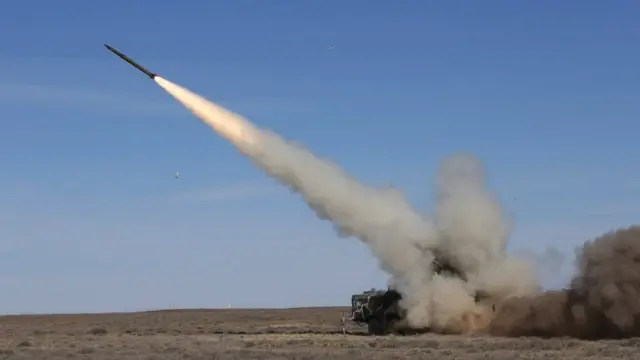 Lancement d'une fusée