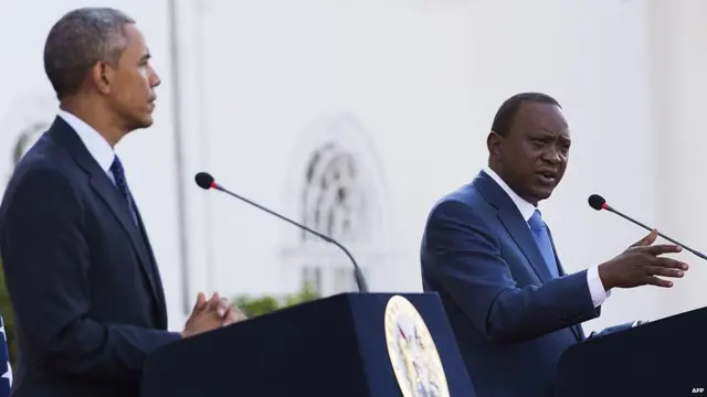 Obama and Kenyatta