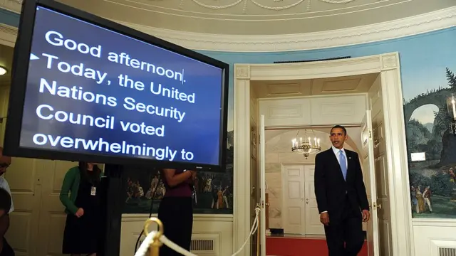 Obama en la Casa Blanca