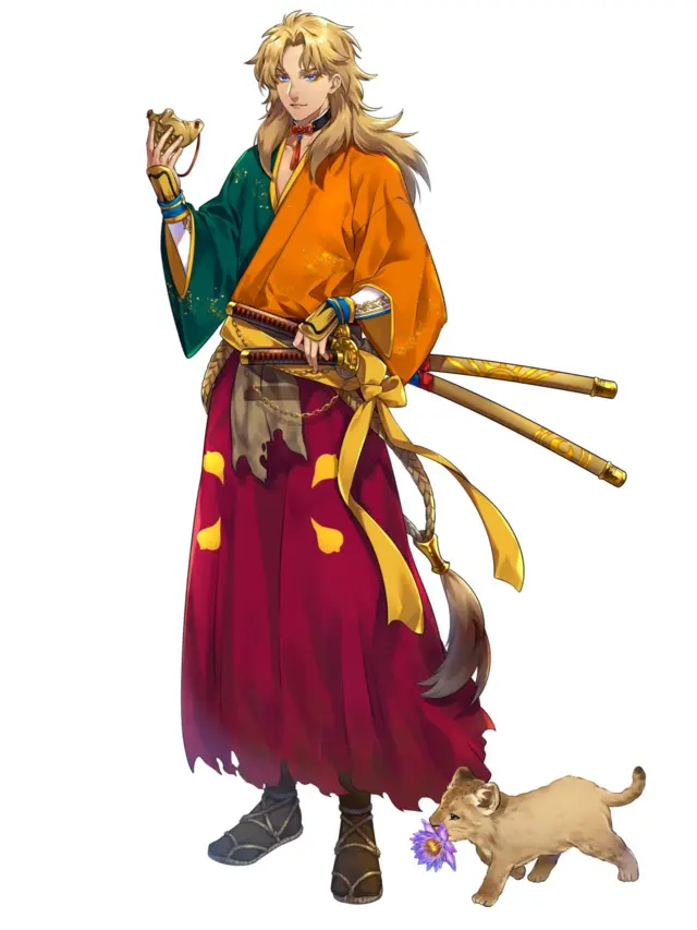 Sri Lankan flag Samurai