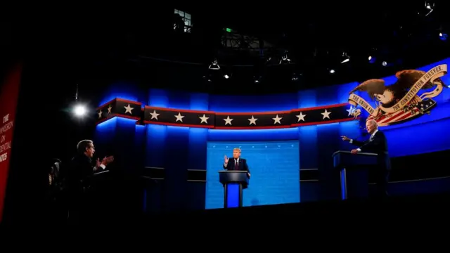 كريس والاس يدير المناظرة بين ترامب وبايدن