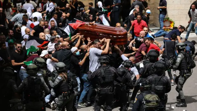 شیریں ابو عاقلہ، اسرائیل، فلسطین