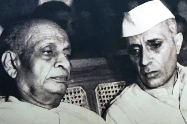 સરદાર પટેલ અને નહેરુ