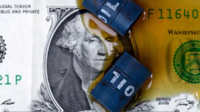 Ilustracija trgovine naftom