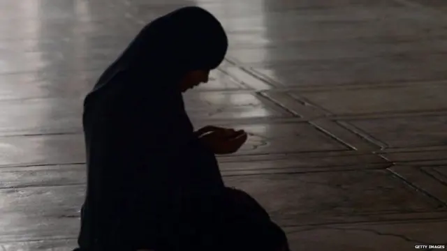 મુસ્લિમ મહિલાની તસવીર