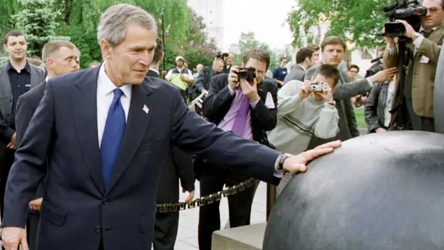 Джордж Буш в Кремле (24 мая 2002 г.)