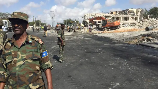 Qaar ka mid ah askarta dowladda oo ku sugan Soobe