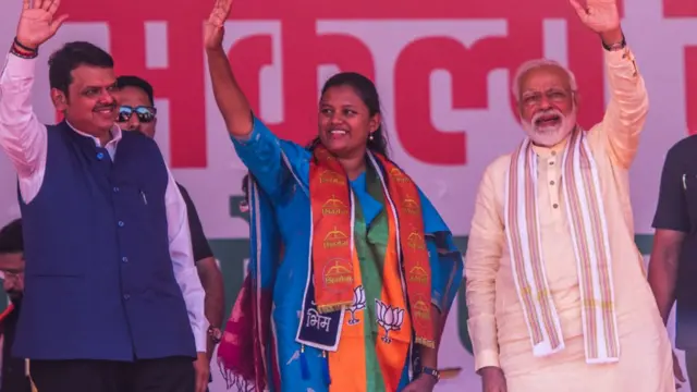 नरेंद्र मोदी, नारायण राणे, हिना गावित