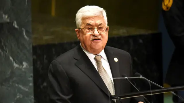 Umukuru wa Palestina Madmoud Abbas