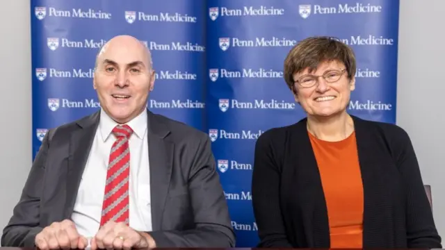 ศ. ดร. นพ. ดรูว์ ไวส์แมน (ซ้าย) และ รศ. ดร. กอตอลิน กอริโก (ขวา)