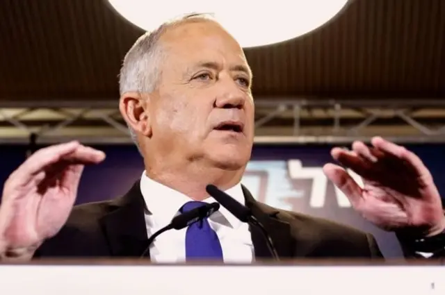 Benny Gantz said any new government would "convey the will of the people"