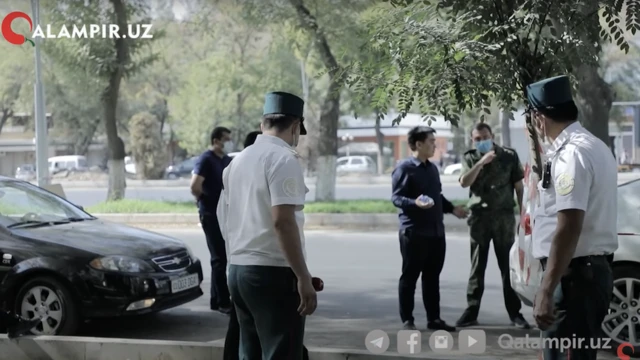 Қалампир журналистлари ва милиция ходимлари