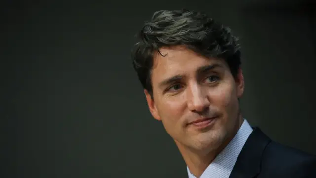 El primer ministro de Canadá Justin Trudeau.