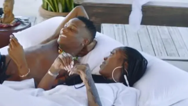 Wizkid and Tiwa Savage for di video