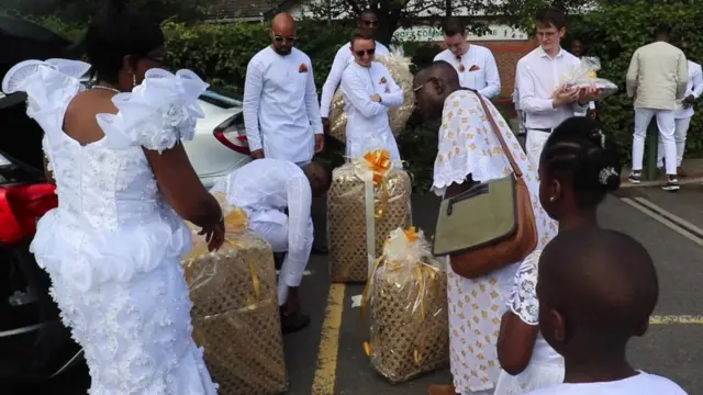 Boda tradicional de Gana