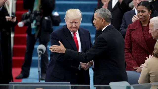 ټرمپ او اوباما
