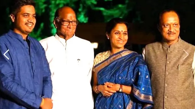 रोहीत पवार-शरद पवार