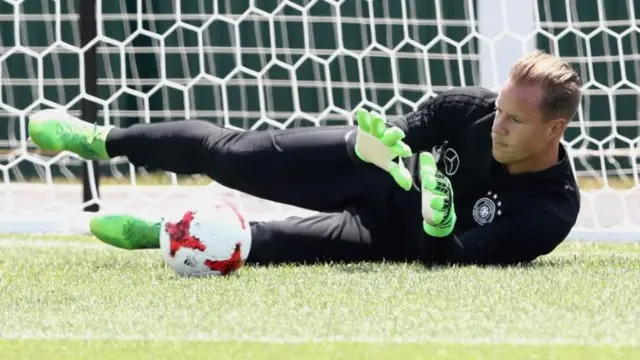 Marc-Andre Ter Stegen le gardien de but du FC Barcelone a envoyé ses mots de soutien à Ikeme