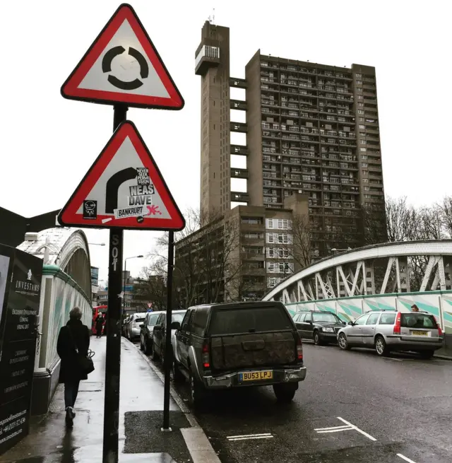 Una torre residencial en Londres