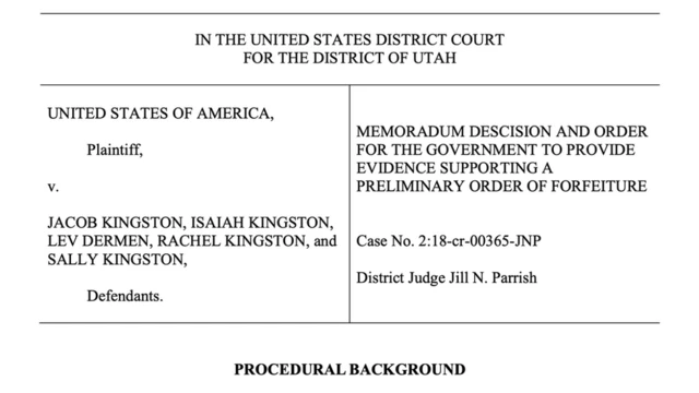 Utah Mahkemesinin kararı