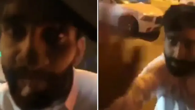 صورة الشخص الذي ظهر في فيديو حادثة القصيبي