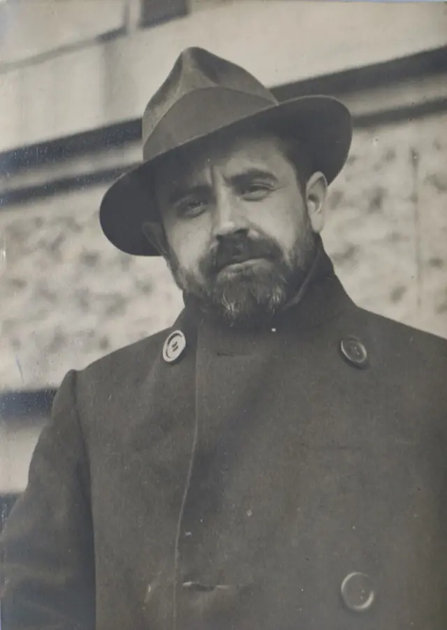 Krleža portret sa šeširom