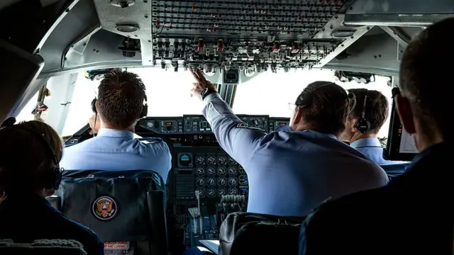 Кабина пилотов AirForce One