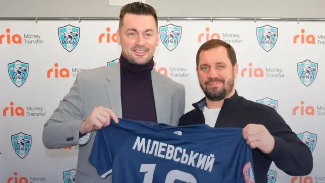 Артем Мілевський у "Минаї"
