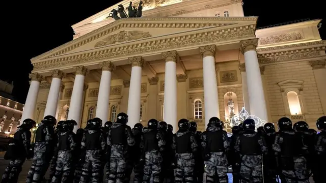 Силовики у Большого Театра