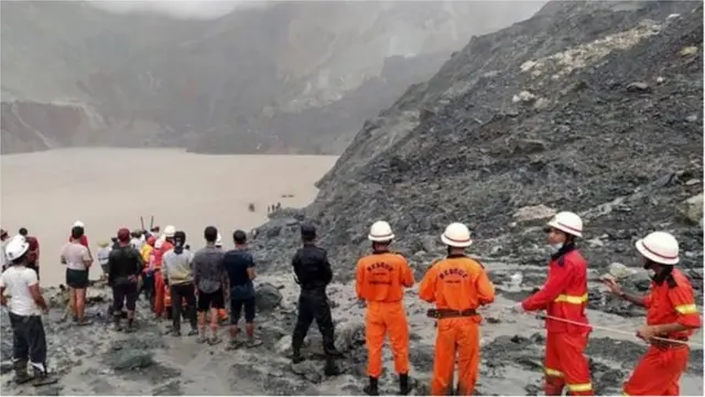 म्यानमार भूस्खलन