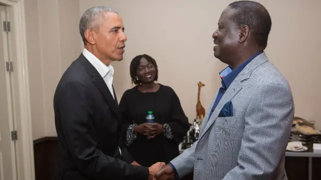 Bw Obama na Bw Odinga