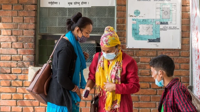 बिरामीहरू।