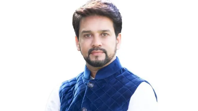 மத்திய அமைச்சர் அனுராக் தாக்கூர்