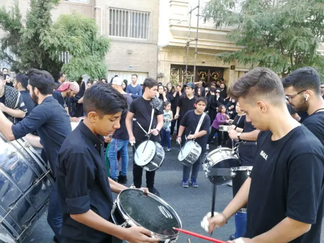 مراسم عاشورا در تهران