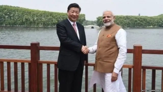 شی جنگ پنگ اور نریندر مودی