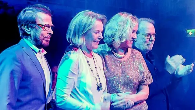 Bjorn, Anni-Frid, Agnetha dan Benny