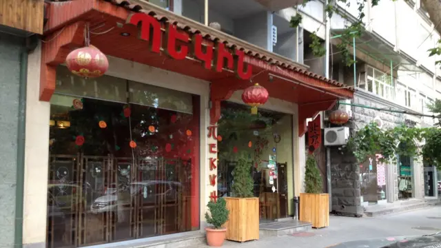 Yerevanda Çin restoranı