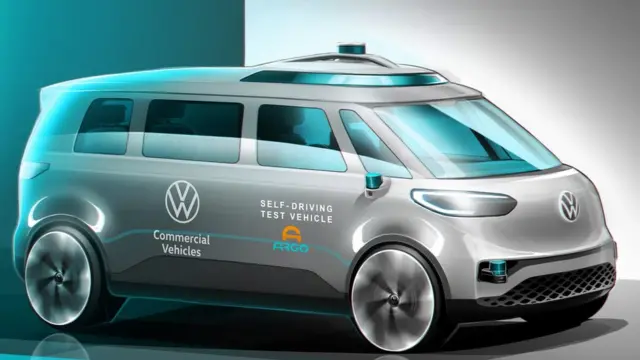 شبکه تاکسیرانی خودران فولکس‌واگن از مدل آی‌دی‌باز استفاده می‌کند