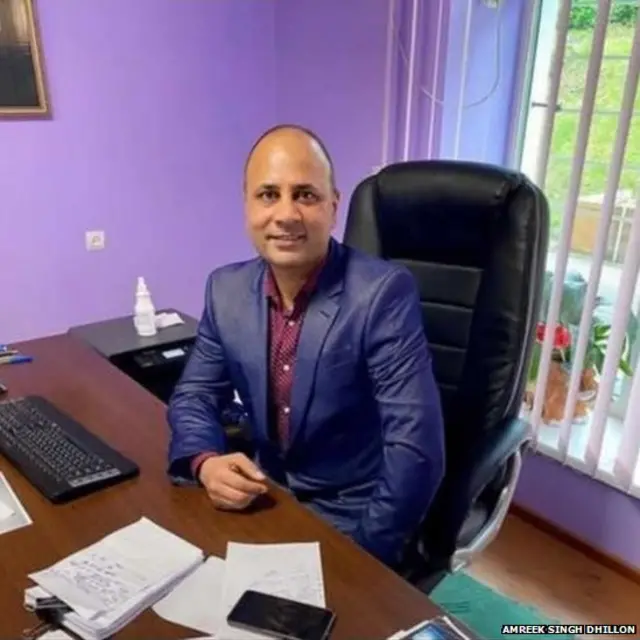 ਅਮਰੀਕ ਸਿੰਘ ਢਿੱਲੋਂ ਦੀਆਂ ਯੂਕਰੇਨ ਅਤੇ ਭਾਰਤ ਵਿੱਚ ਕੰਪਨੀਆਂ ਹਨ