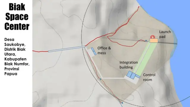 bandar antariksa biak