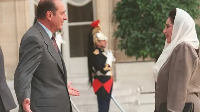 فارنس کے صدر ژاک شیراک